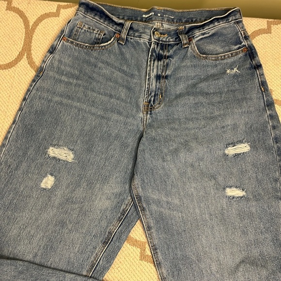 Old Navy extra hi-rise loose taper me Darla Blue Jeans - Picture 14 of 16